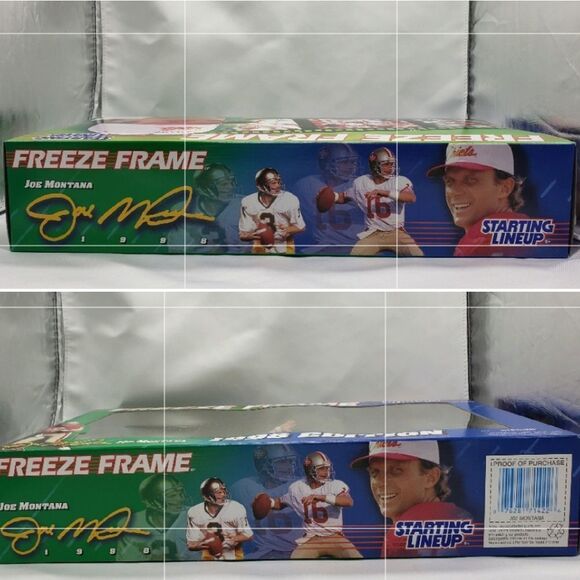 🩵NIB Vintage NFL Joe Montana Freeze Frame - Picture 2 of 4